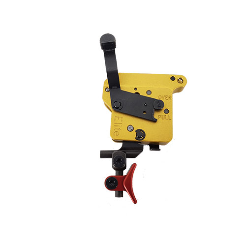 Les détente Timney pour Remington 7 Calvin Elite sont faciles à installer, améliorent la précision et disposent d'une sécurité de blocage intégrée.