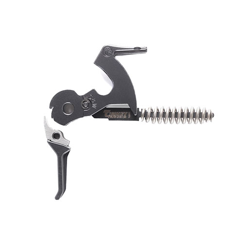 Verbessere deine Präzision mit dem Timney Lever Action Trigger, 3-3,5 lb Pull, nickel-plattiert, einfach zu installieren und ohne Gunsmith erforderlich.