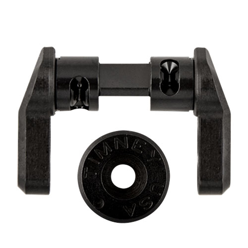 Der Timney 49ER Safety bietet eine schnelle, ergonomische 49-Grad-Bedienung, präzise Verarbeitung und ist mit jedem Mil-Spec Lower Receiver kompatibel.