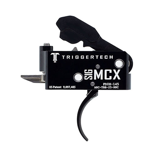 Il grilletto TRIGGERTECH MCX offre una tecnologia Frictionless Release™, azione a due stadi, e componenti in acciaio inossidabile 440C per massima affidabilità e precisione.