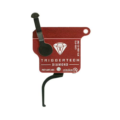 Le TRIGGERTECH Rem700 Diamond offre une détente sans creep, un poids de tir léger, une fiabilité exceptionnelle, et une durabilité grâce à la technologie Frictionless Release.