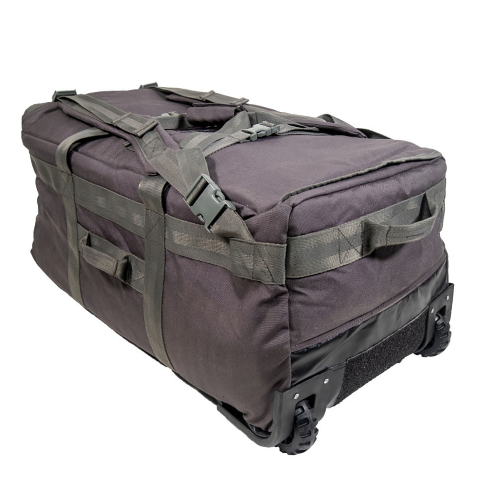 ULFHEDNAR 100 Liter Duffel Bag w/wheels and backpack straps