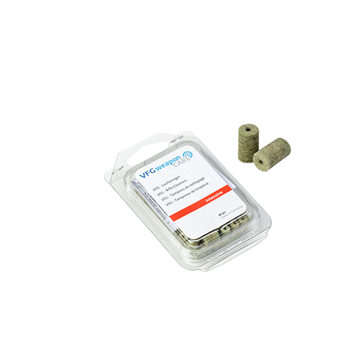 Der VFG Barrel Cleaner Intensive für Kal. 6mm reinigt effizient und gründlich, ohne Bürsten oder Stahlwolle zu verwenden, dank seiner hohen Abrasivität und Elastizität.