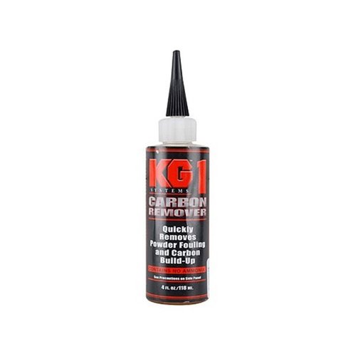 Der KG-1 CARBON REMOVER ist pH-neutral und perfekt zum Entfernen von Kohlenstoff von Schwarzpulvergewehren, Centerfire, Rimfire und automatischen Waffen.