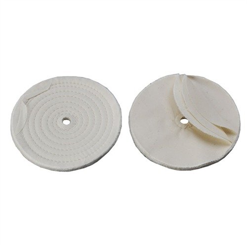 Le ruote in mussola Brownells sono ideali per la pulizia e la lucidatura delle armi, garantendo finiture brillanti e durature grazie alla loro flessibilità.