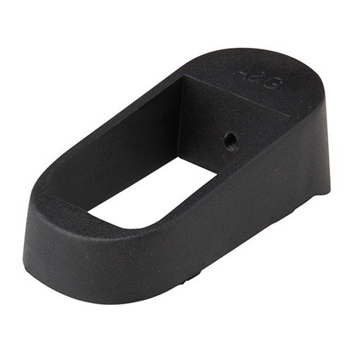 Il Grip Extender per Glock® 17/19 consente di utilizzare caricatori di dimensioni complete in armi compatte, migliorando comfort e controllo del tiro.