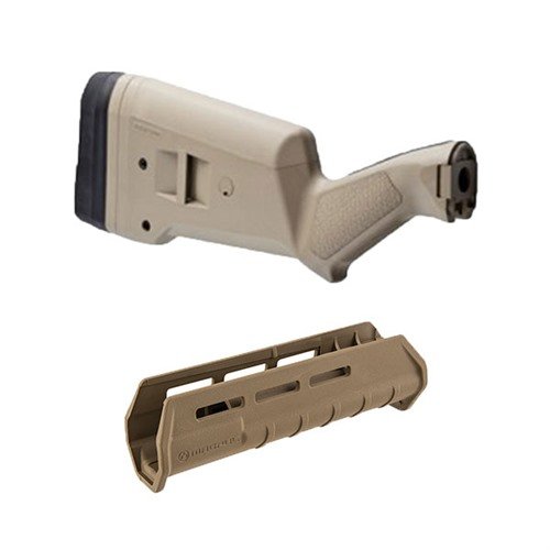 Il set SGA Buttstock e M-LOK Forend per Remington 870 offre personalizzazione e adattabilità, ideale per accessori M-LOK e montaggi leggeri.