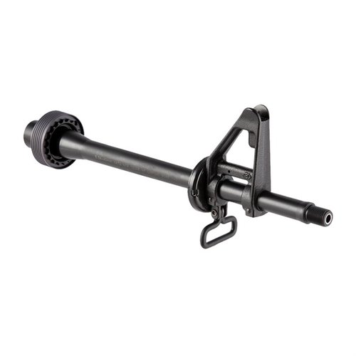 L'assemblaggio del barilotto Retro A1 di Brownells offre un'autenticità storica, costruzione in acciaio 4150, e compatibilità con munizioni moderne 5.56 NATO.