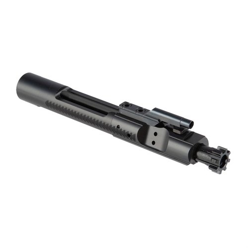 Das Brownells AR-15 Bolt Carrier Group bietet zuverlässige Leistung, gefertigt aus hochwertigem 9310 und 8620 Stahl, mit Nitride-Beschichtung für maximale Haltbarkeit.