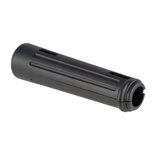 Entdecke den BRN-10® Portugiesischen Mid-Length Handguard, ideal für Retro-Bauten. Robustes Polymer, ohne Heat Shield, in elegantem Schwarz.