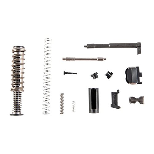 Il kit di parti di ricambio per Glock 43/43X/48 di Brownells include tutti i componenti necessari per ripristinare o completare un caricatore aftermarket con precisione.