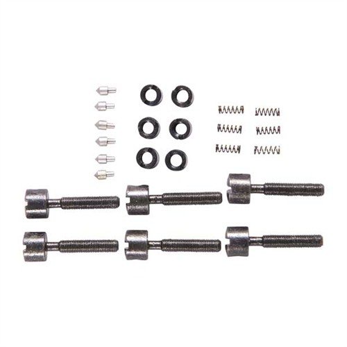 Mit dem S&W PARTS KIT #1 erhältst du alle benötigten Teile, um die Windage-Schrauben deiner S&W Factory Rear Sights zu ersetzen – ideal für präzise Anpassungen!