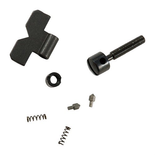 Das S&W V-NOTCHED REAR SIGHT KIT ersetzt die Standardklinge deiner Smith & Wesson Revolver durch eine breite V-Notch für schnellere Zielaufnahme und ist windage-verstellbar.