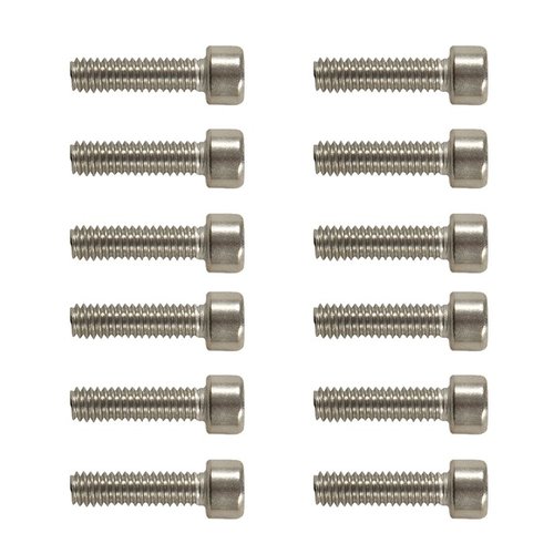 Die TORX HEAD BASE SCREWS aus Edelstahl im praktischen 12er-Pack sind ideal für die Montage von Zielfernrohren und passen zu vielen Marken. Stark und zuverlässig!