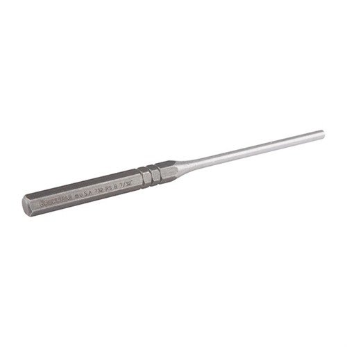 I Premium Roll Pin Punches di Brownells, in acciaio carbonio temprato, offrono precisione e durata, con punte sferiche per un allineamento perfetto e senza danni.