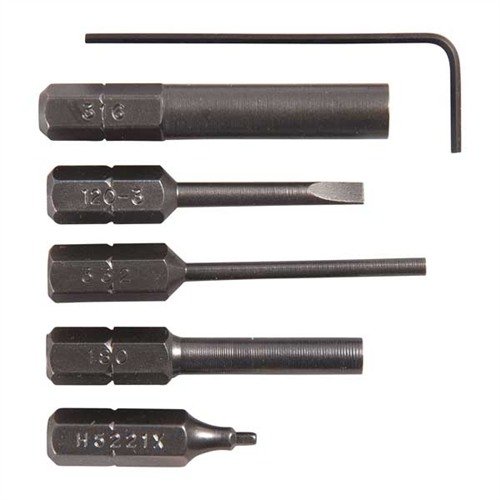 Set di cacciaviti PISTOL SCREWDRIVER per GLOCK®: compatto, con bit Magna-Tip® e manico cavo per riporre facilmente, ideale per armi e accessori.