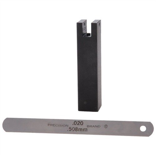 Mit dem 1911 SEAR STONING FIXTURE kannst du den Sear-Winkel präzise einstellen, um einen glatten Abzug ohne unerwünschtes Spiel zu erzielen.