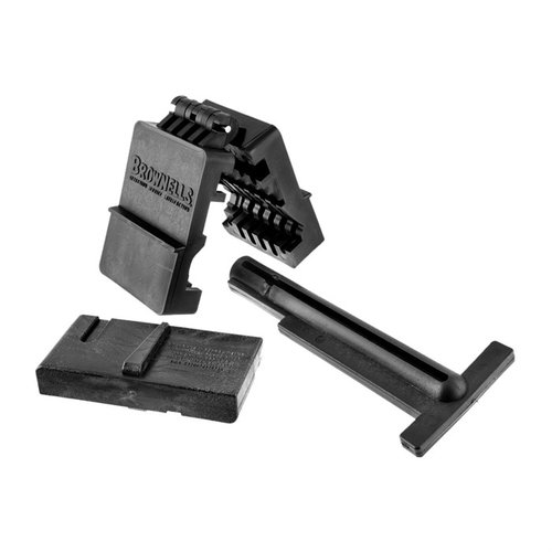 Mit dem AR-15/M16 LOWER RECEIVER VISE BLOCK von BROWNELLS kannst du deine Receiver sicher und ohne Beschädigungen in einem Schraubstock klemmen.