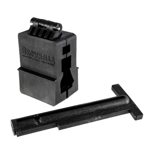 Blocca il tuo AR-15/M16 in sicurezza con il nostro UPPER RECEIVER ACTION BLOCK di BROWNELLS 🔧. Perfetto per assemblaggio e riparazioni efficaci.