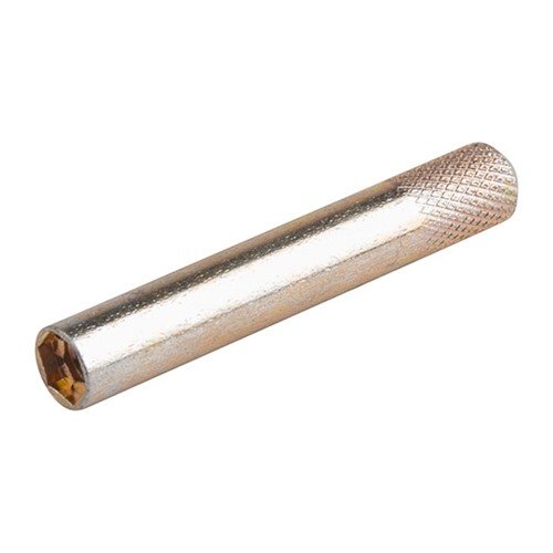 Mit dem Brownells Front Sight Tool für Glocks kannst du einfach die Hex-Schraube von Aftermarket-Visierungen anbringen und es passt auch für Longslide Glocks.