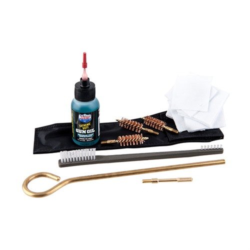 Das HANDGUN CLEANING KIT von BROWNELLS bietet alles, was du zur Reinigung deiner .44/.45 Handfeuerwaffe benötigst, kompakt und hochwertig verpackt.