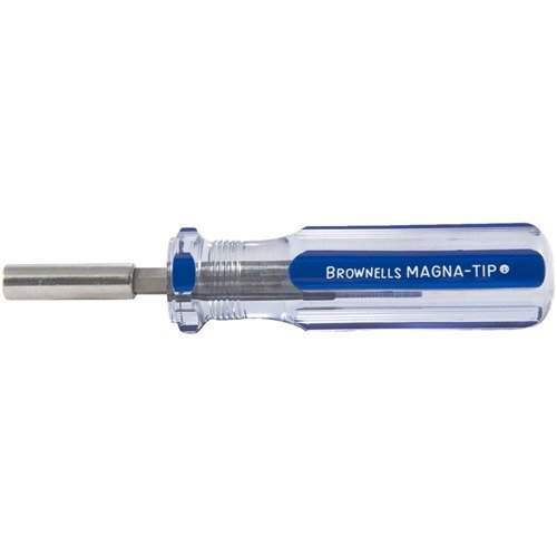 Le maniglie Brownells Magna-Tip® & Super Set offrono robustezza, versatilità e controllo, ideali per la manutenzione precisa delle armi da fuoco.