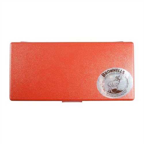 La Brownells Magna-Tip® Super Set Storage Case è realizzata in polietilene infrangibile, offre una protezione duratura e un design compatto per un'organizzazione efficiente.
