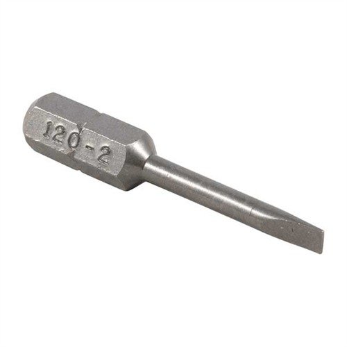 Il set Brownells Magna-Tip Thin-Bit offre 18 punte sottili in acciaio temprato, perfette per viti europee strette, con un supporto in rovere per un'organizzazione ottimale.