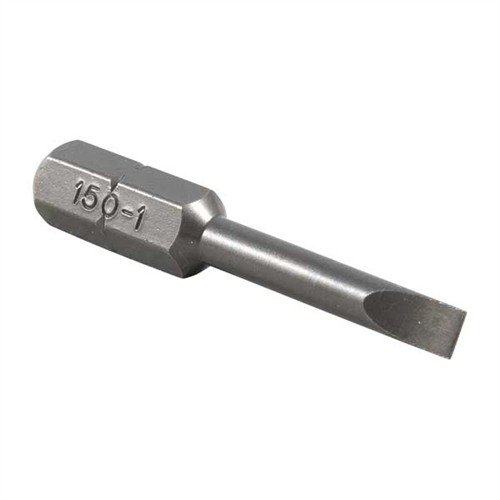 Le set Brownells Magna-Tip Thin-Bit offre des bits ultra-fins en acier trempé, parfaits pour les fentes étroites, avec un rangement pratique en bois et plastique.