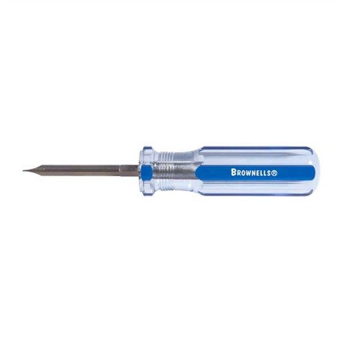 Die Brownells Fixed Blade Gunsmith's Screwdrivers bieten präzise, massgeschneiderte Klingen für perfekten Sitz, maximale Kontrolle und komfortable Handhabung.