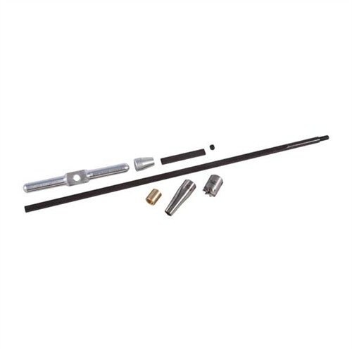 Mit dem 11° .38-.45 INTERMEDIATE CHAMFERING KIT erhältst du einen präzisen Facing Cutter und Pilot, um perfekte, chatterfreie Chamfers zu erstellen und Bullet Splatter zu vermeiden.