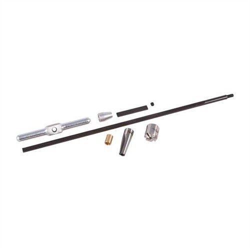 Das 11° .38-.45 INTERMEDIATE CHAMFERING KIT sorgt für perfekte, chatterfreie Fasen und reduziert das Geschoss-Splattern, ideal für präzises Arbeiten.