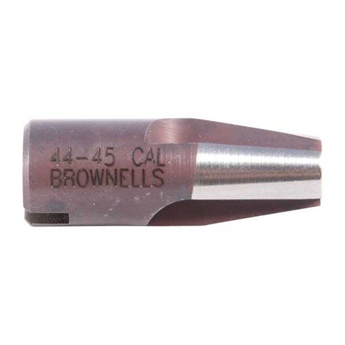 Der 18° Chamfer Cutter von Brownells ermöglicht präzises Entgraten ohne Drehmaschine und ohne den Lauf vom Rahmen zu entfernen – ideal für .45 Kaliber.