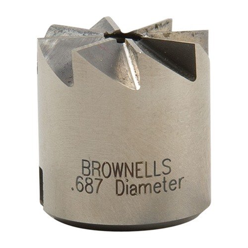 Il 90° CHAMFER CUTTER di BROWNELLS permette di regolare il gap tra canna e cilindro senza tornio e senza rimuovere la canna dal telaio. Disponibile in quattro misure.