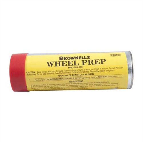 Mit Brownells Wheel Prep sparst du Zeit und Politur – es bereitet deine Räder optimal vor, sodass die greaseless Politur sofort aufnimmt!