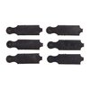 BROWNELLS REAR SIGHT SHORT DOUBLE STEP ELEVATORS BLACK 6 PACK