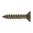 BROWNELLS 8X7/8" STEEL FLAT HEAD WOOD SCREWS BLUED 12 PACK