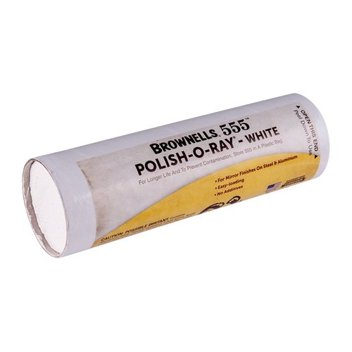 Entdecke die NO. 555 WHITE POLISH für atemberaubende Spiegeloberflächen auf Stahl und Aluminium – perfekt für den letzten Schliff deiner Waffen!