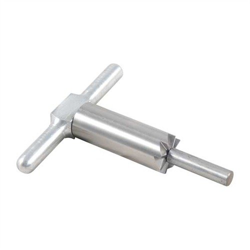 Il cutter per faccia a 90° in acciaio temprato consente di riparare e allineare i muzzi di fucili e pistole, facile da usare con manico e pilota intercambiabile.