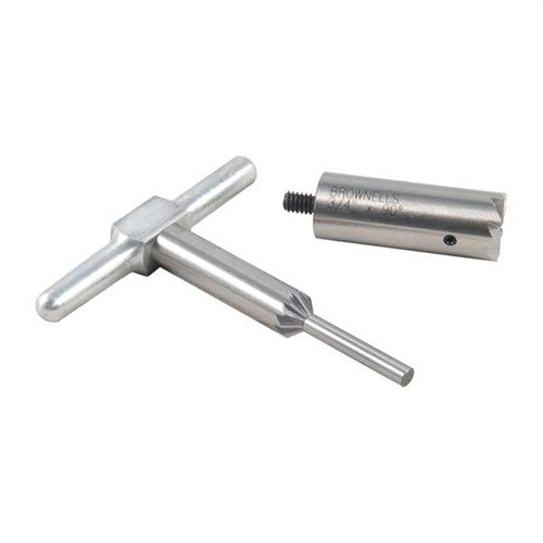 Le set Steel One Caliber te permet de rectifier et chanfreiner les bouches de canon avec précision grâce à des outils interchangeables en acier dur.