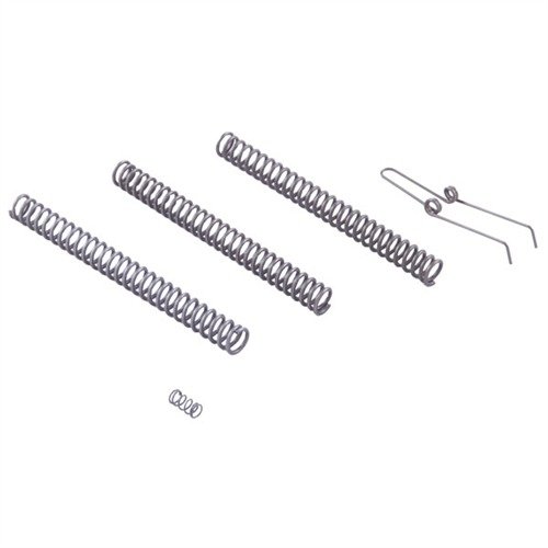 Verbessere deine Ruger® Single Action Revolver mit diesem Pro-Spring Kit: sanftere Abzüge, reduzierte Hammerfedern und zusätzliche Leistung für zuverlässiges Schiessen.