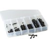 Das SOCKET HEAD CAP & SET SCREW KIT bietet 108 Schrauben in verschiedenen Längen und Grössen, perfekt für den Bau und die Reparatur von Vorrichtungen.