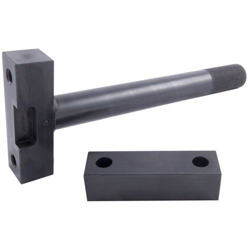 Avec le BLANK BLOCKS de BROWNELLS, tu as une base en acier et une tête interchangeable pour créer une clé adaptée à presque toutes les armes à feu.