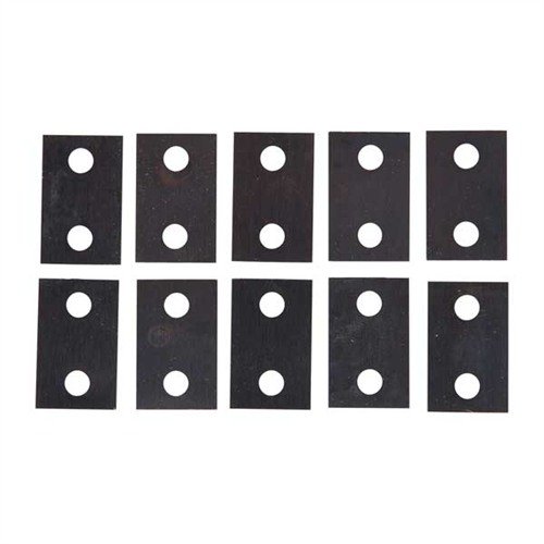 Kit economico e pratico con una selezione completa di scope shims, ideale per ottenere l'allineamento perfetto della base e degli anelli del mirino.