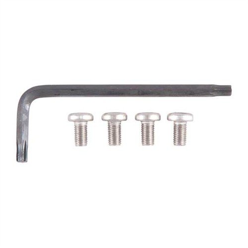 Die 1911 TORX® HEAD GRIP SCREWS bieten einen einzigartigen Look und verhindern Kratzer an deinem 1911 Auto Rahmen und Griff, perfekt für deine persönliche Note.