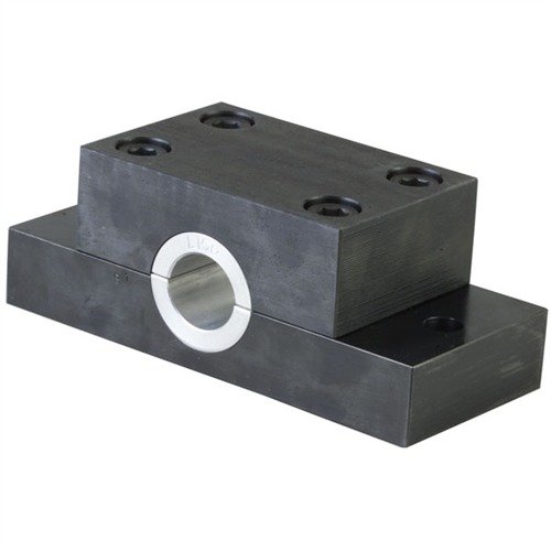 Der Brownells Barrel Vise ist aus solidem Stahl gefertigt, bietet starken Halt für die Barrel-Installation und -Entfernung und kommt mit verschiedenen Bushings für die meisten Rohre.