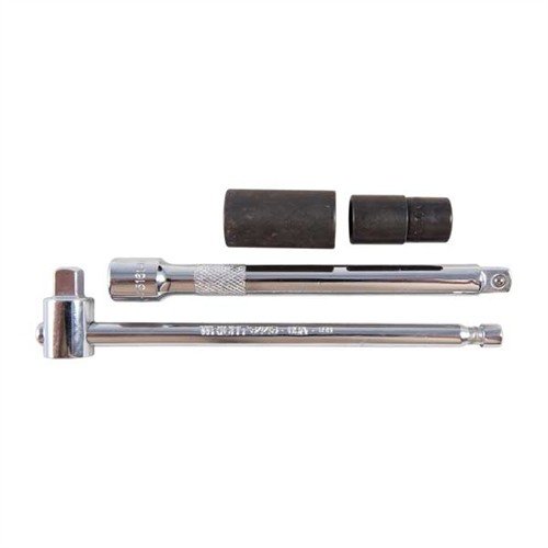 Der 870 Buttstock Bolt Wrench von Brownells hat einen speziellen, selbstzentrierenden Bit, der nicht abrutscht oder zwischen dem Stock und dem Bolt Head klemmt.