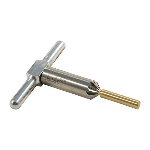 Das 12-Flute Muzzle Chamfer Set von BROWNELLS ist perfekt, um kleine Mündungsfehler zu beheben, ohne das Zielen zu beeinträchtigen – ideal für den Schiessstand!