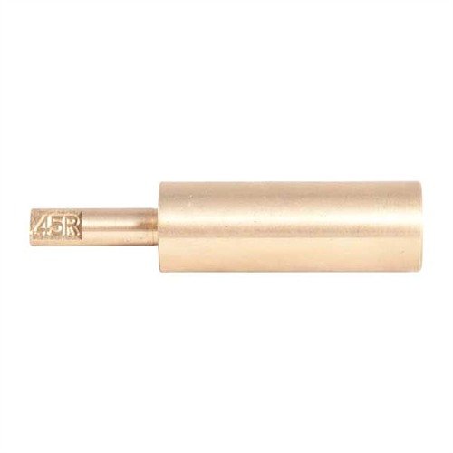Il BRASS PILOTS, .45 MUZZLE BRASS PILOT di BROWNELLS mantiene i cutter centrati per un lavoro preciso e resiste all'usura per anni di servizio.