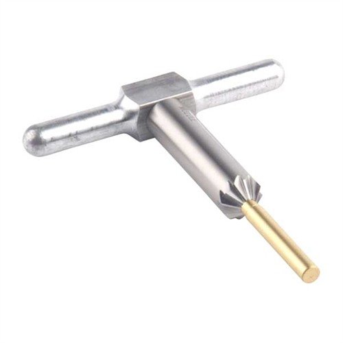 Mit dem 45° Chamfering Cutter kannst du scharfe Kanten an Mündungen und Zylindern brechen, um schnelle Nachladezeiten und saubere Geschosse zu gewährleisten.